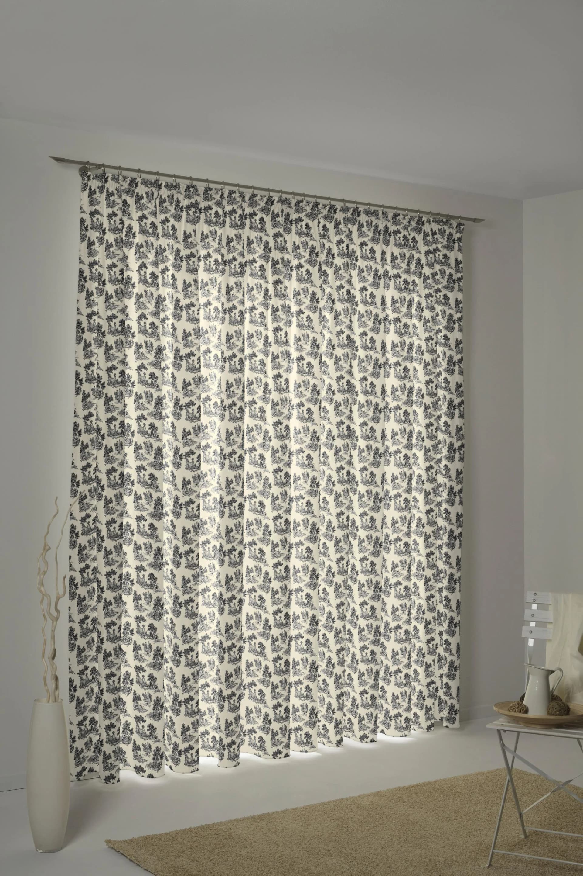 Vorhang ADAM "Good Old Days" 145x175 cm Bio-Baumwolle Jacquard