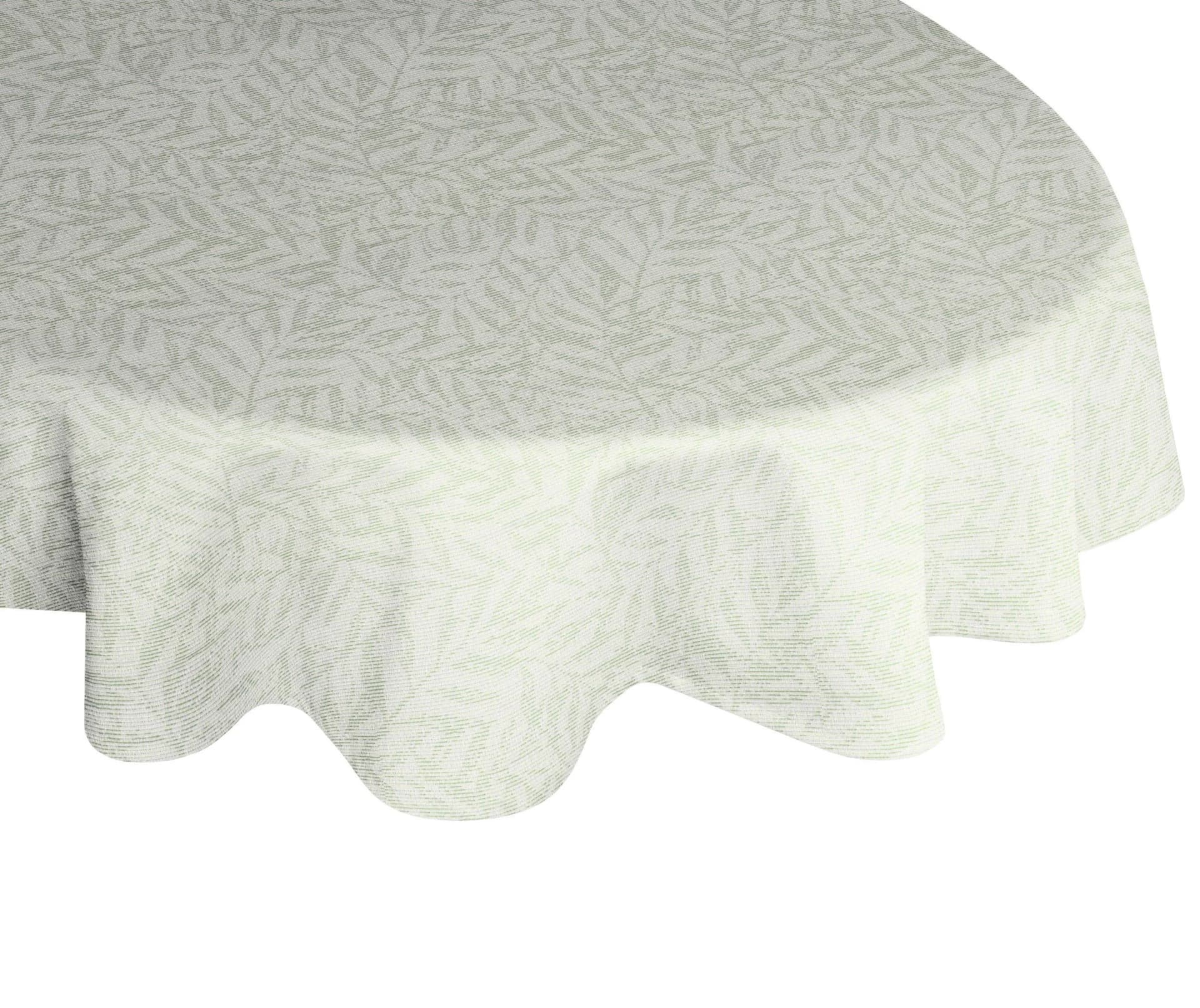 Tischdecke WIRTH "Gospic" Gr. 1 Grün Polyester Baumwolle