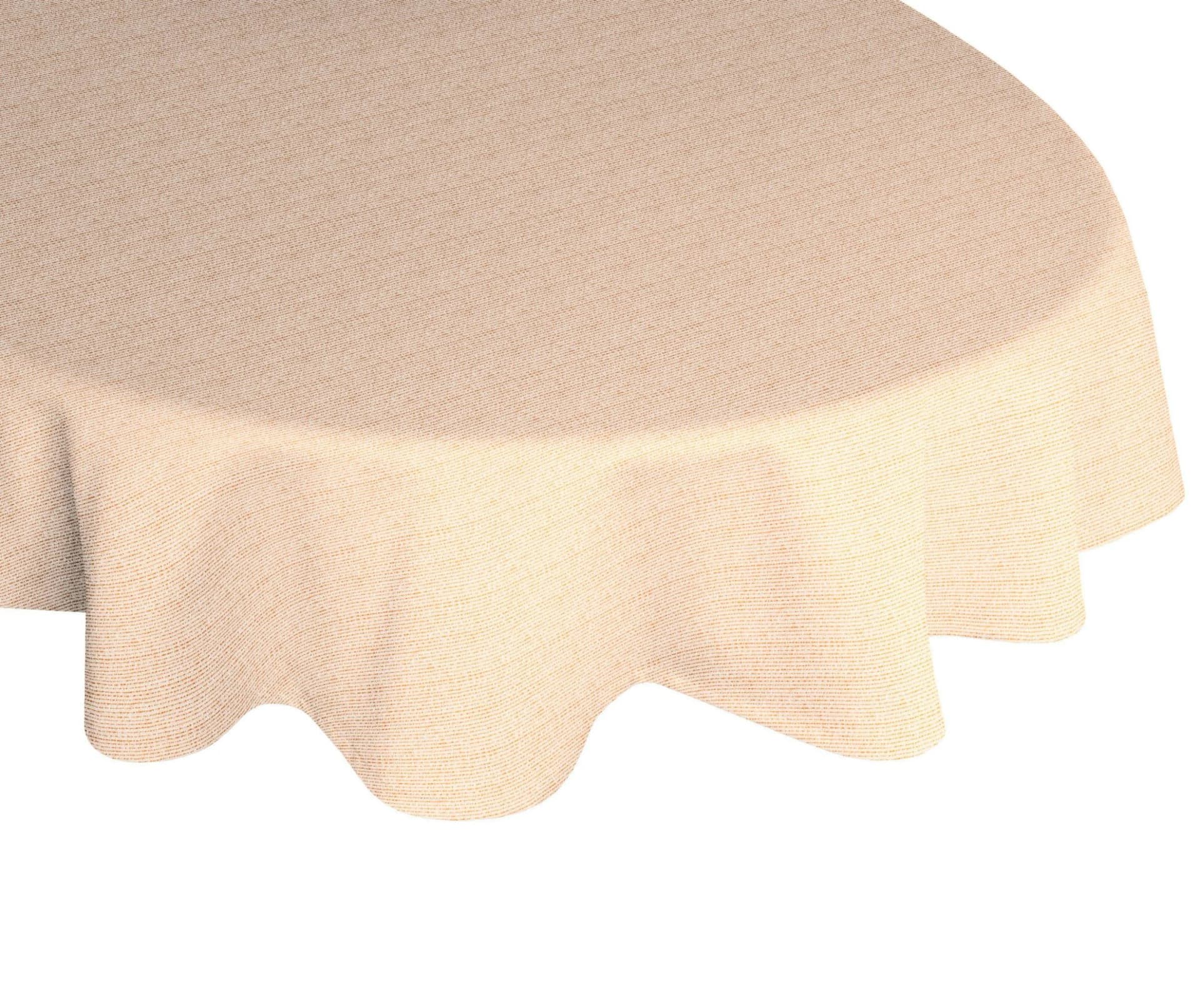 Tischdecke WIRTH 'Berwick' Gr. 1, orange (terra), 190x130cm