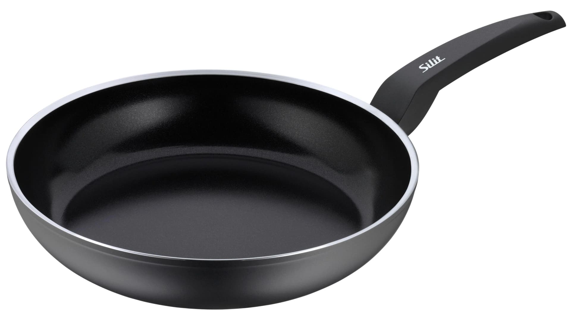 Stielpfanne SILIT MESSINO Schwarz Aluminium Antihaft