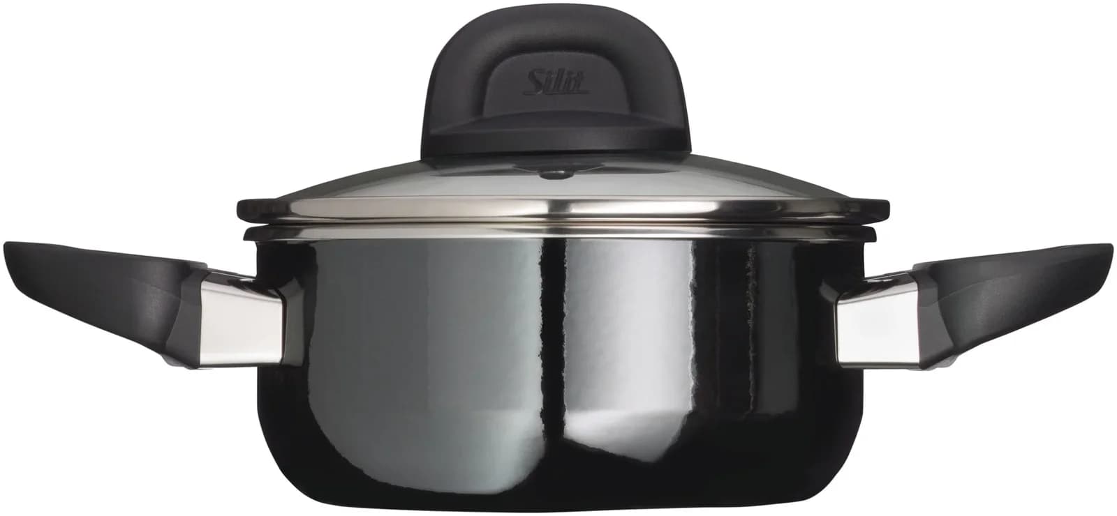 Silit Bratentopf Modesto Line schwarz 16cm Induktion