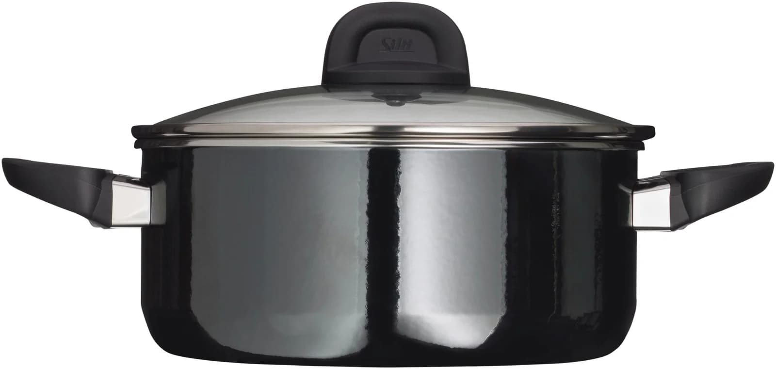 SILIT Bratentopf Modesto Line schwarz 24cm