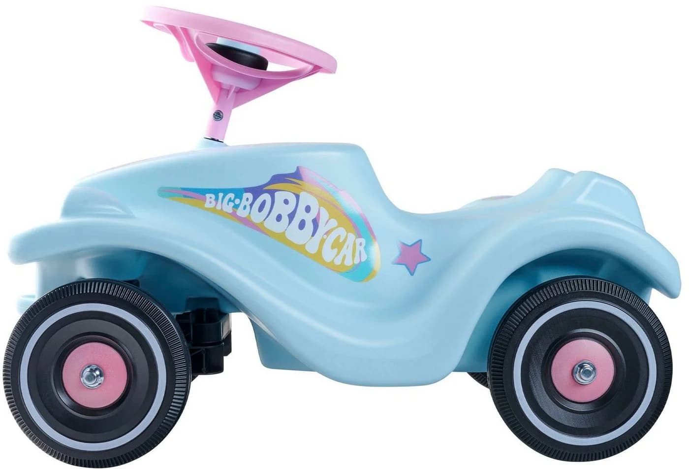 BIG Bobby Car Classic Einhorn Rutschauto Türkis Made in Germany