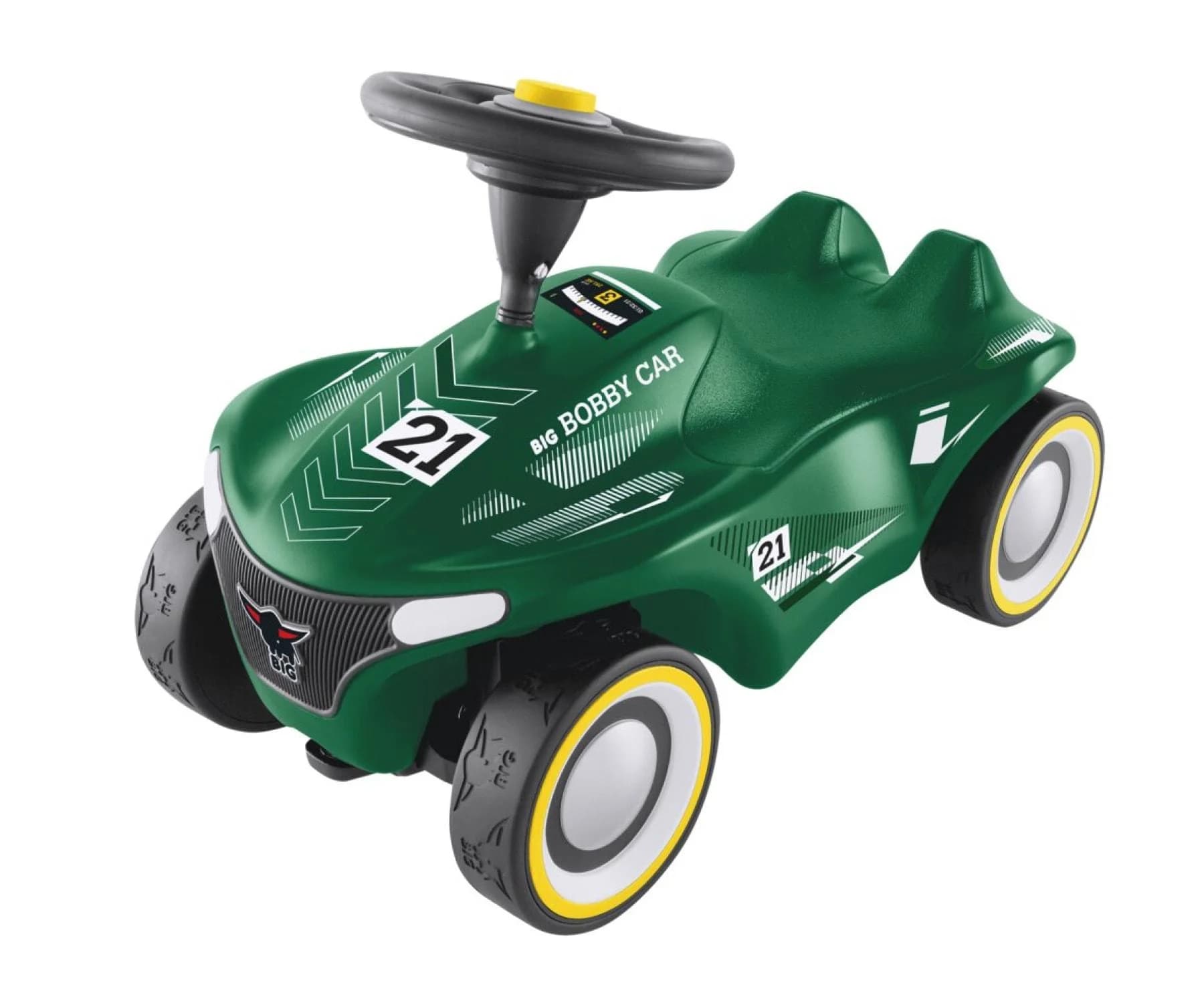 BIG Bobby Car Neo RS Grün Rutschauto mit Hupe