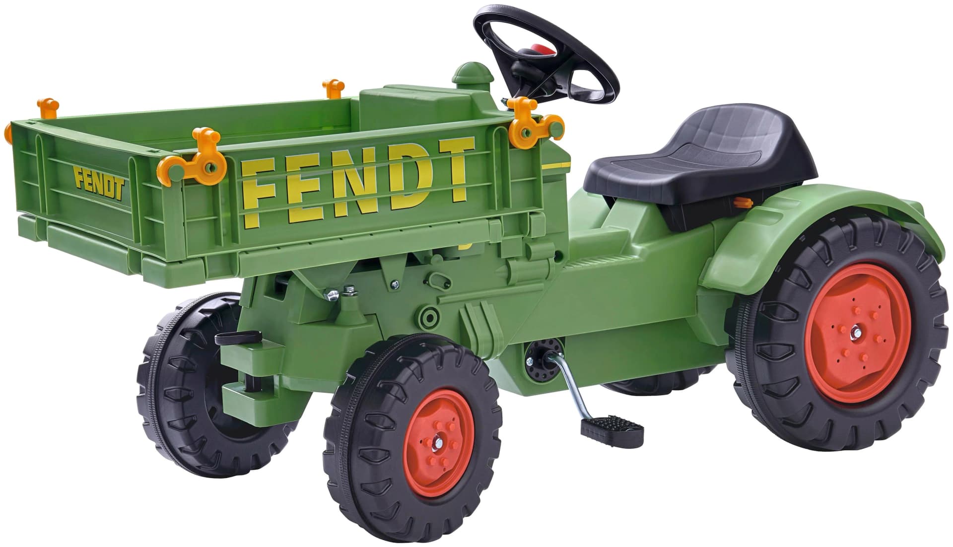 BIG Fendt Gerätetraktor Tretfahrzeug Grün Retro Design