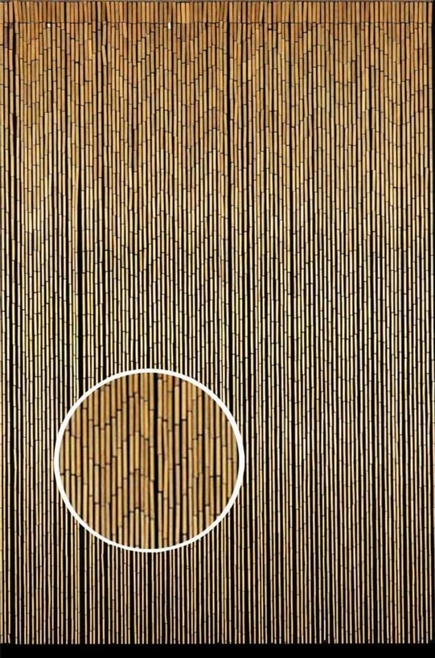 CONACORD Türvorhang Decona Saigon Bambus Beige Blickdicht