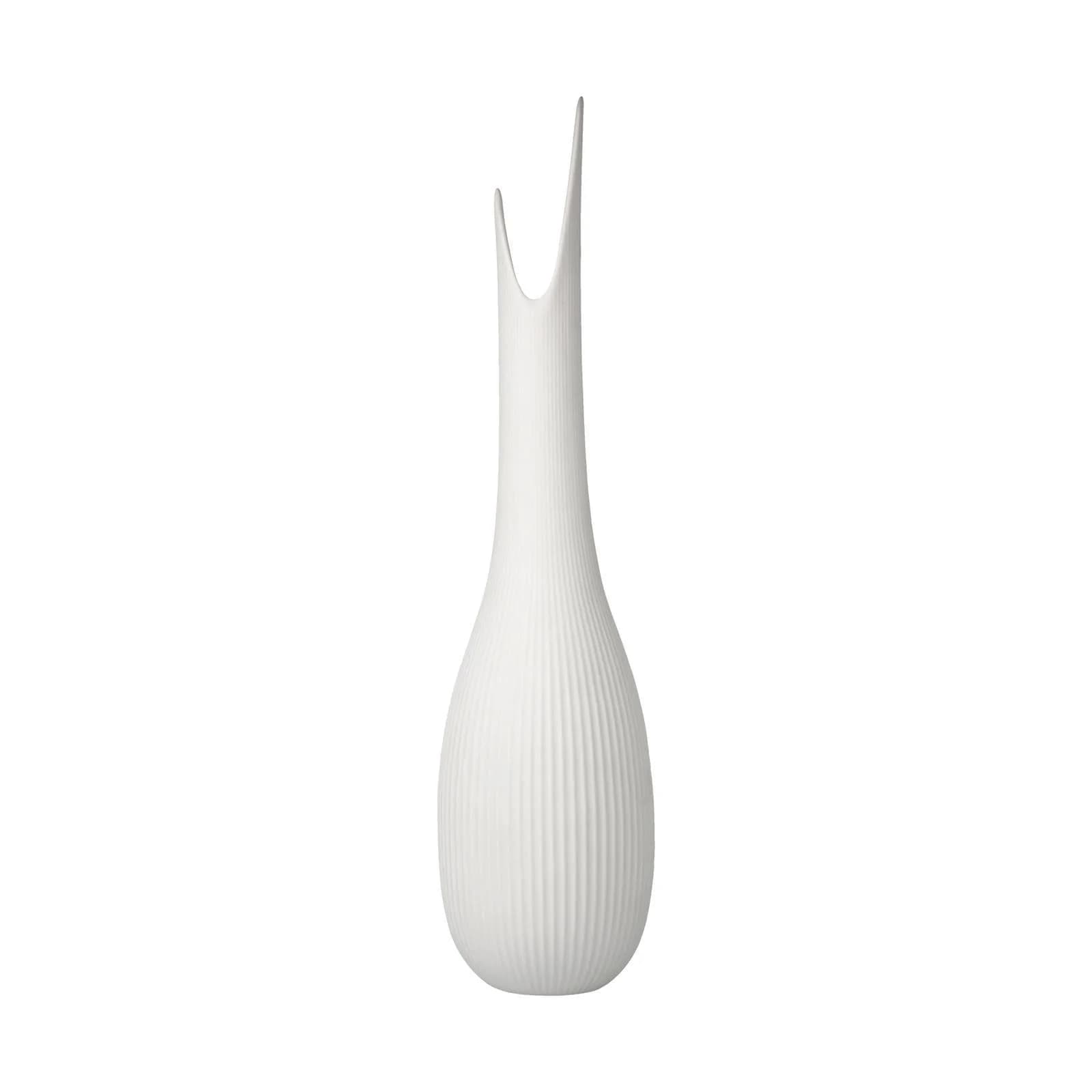 Goebel Vase Studio 8 Pure Raindrop 41 cm weiß
