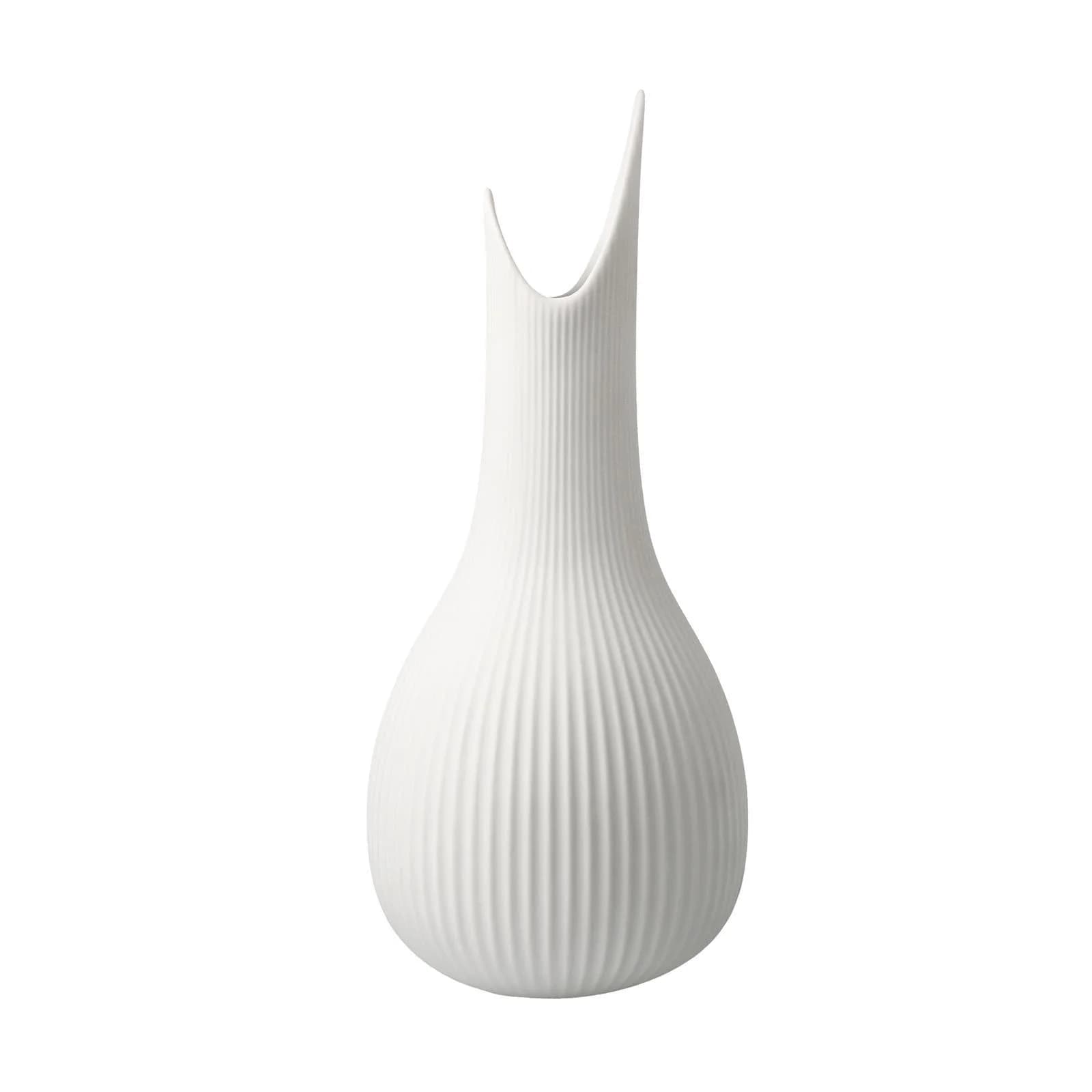 Goebel Dekovase Studio 8 Pure Raindrop Weiß