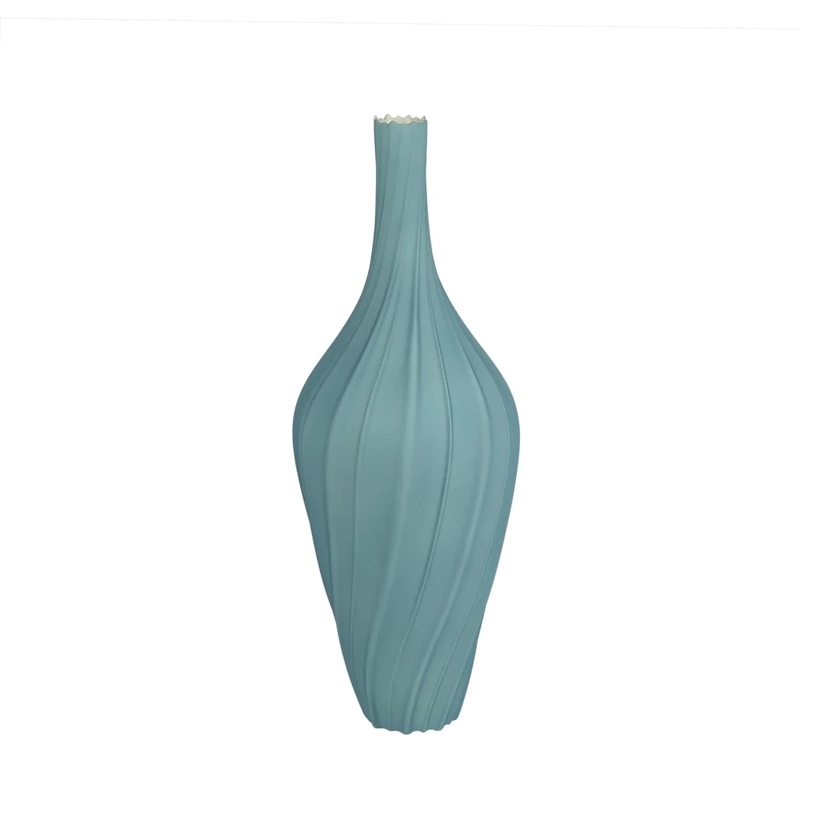 GOEBEL Vase Bahar Blau Porzellan