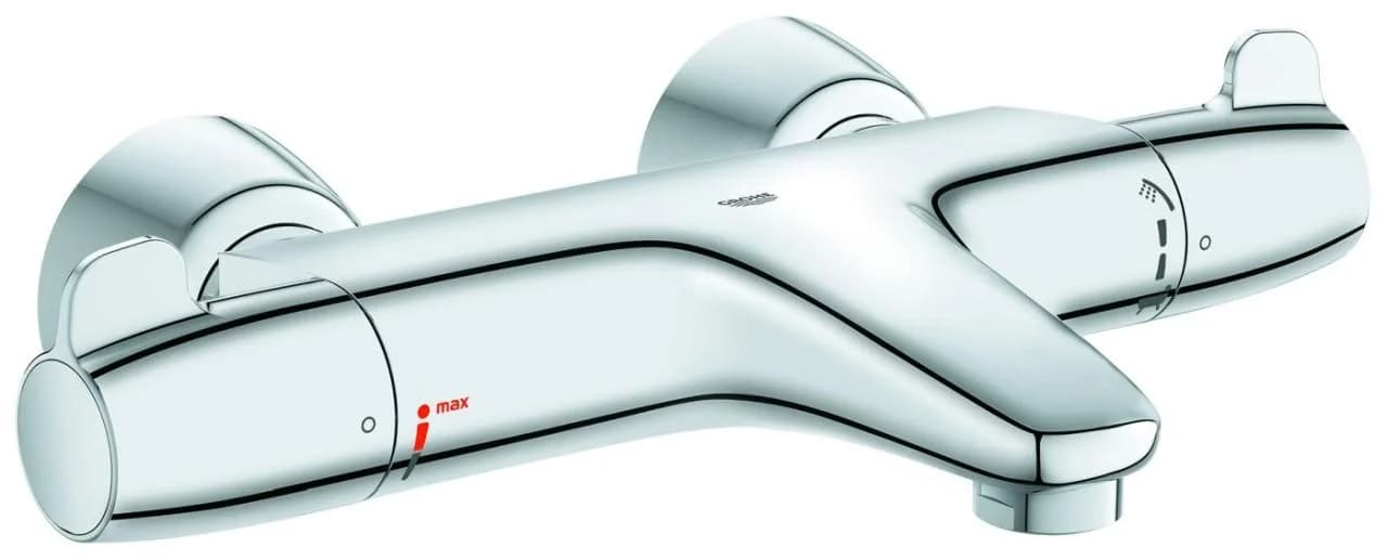Grohe Grohtherm Special Wannenthermostat 34665000 Chrom Wandmontage DN 15