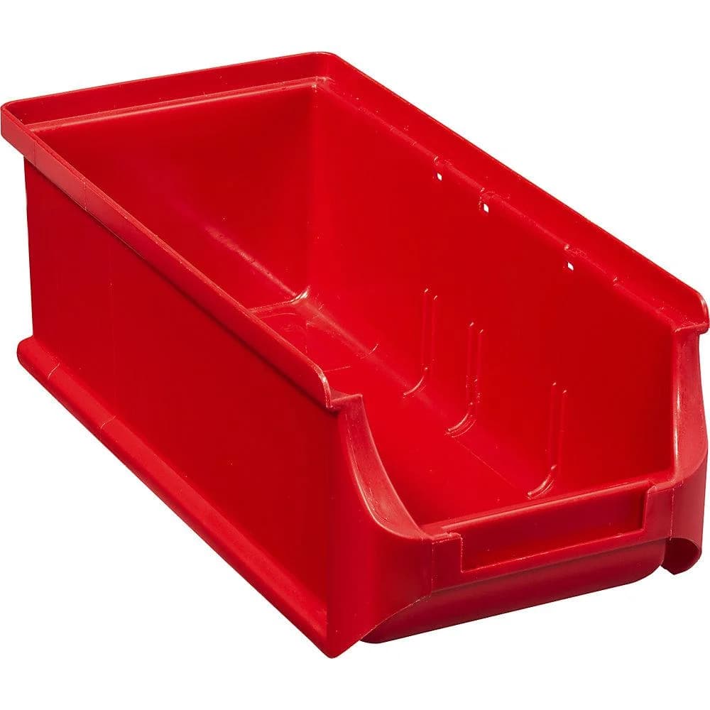 Allit Sichtlagerkasten Gr. 2L Rot Polypropylen