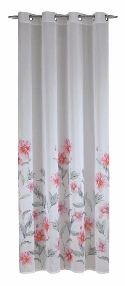 HOMING Gardine Feliza Weiß Polyester Fertigschal