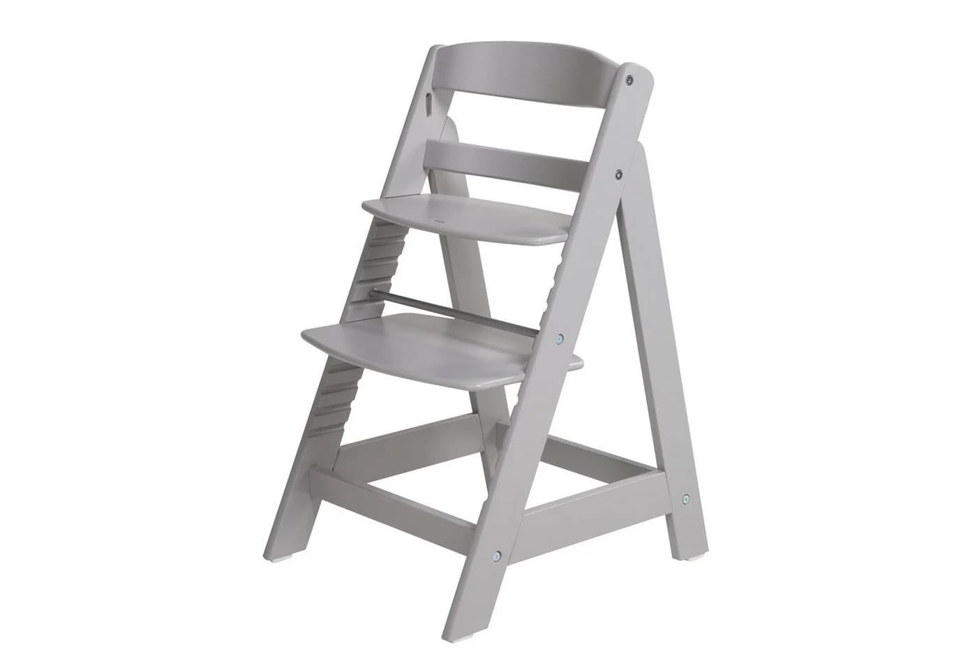 ROBA Treppenhochstuhl Sit up III Taupe Höhenverstellbar Holz