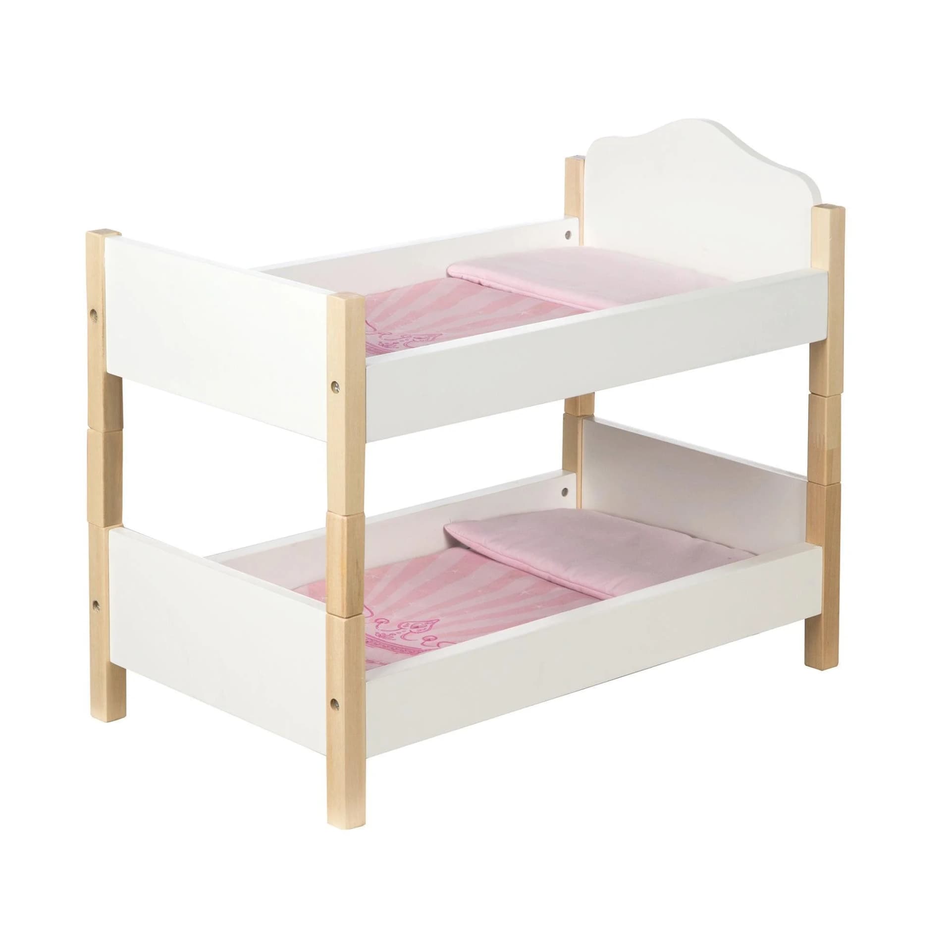 roba® Puppenbett Scarlett Puppenetagenbett Weiß