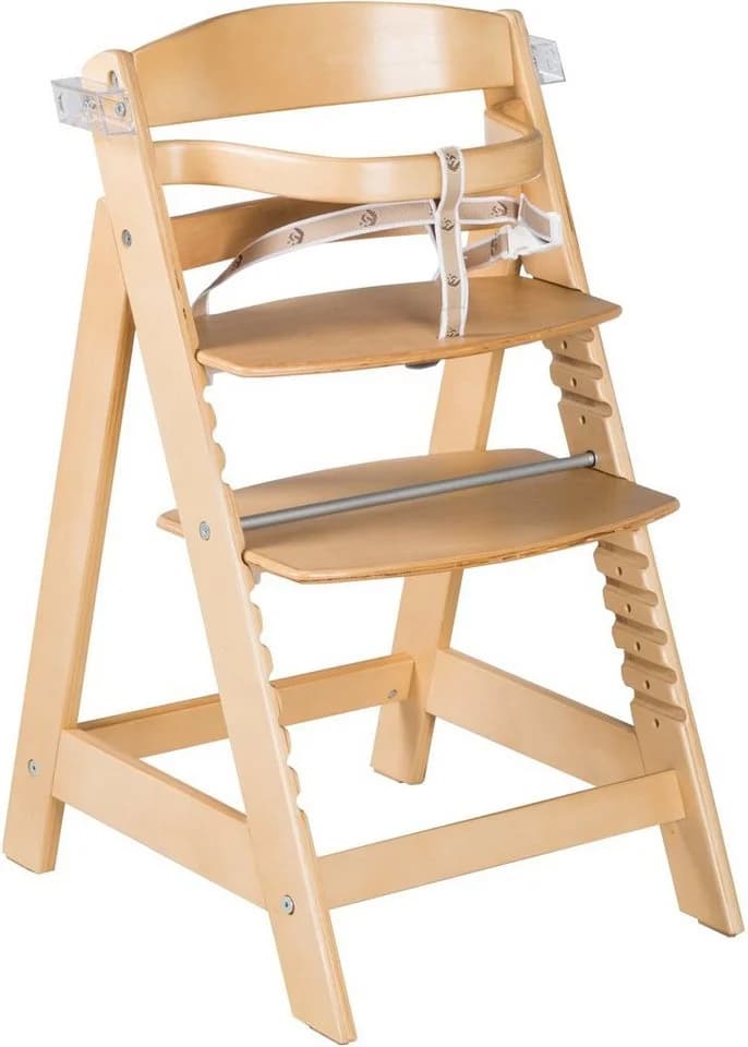 ROBA Treppenhochstuhl Sit Up Click & Fun Natur Holz