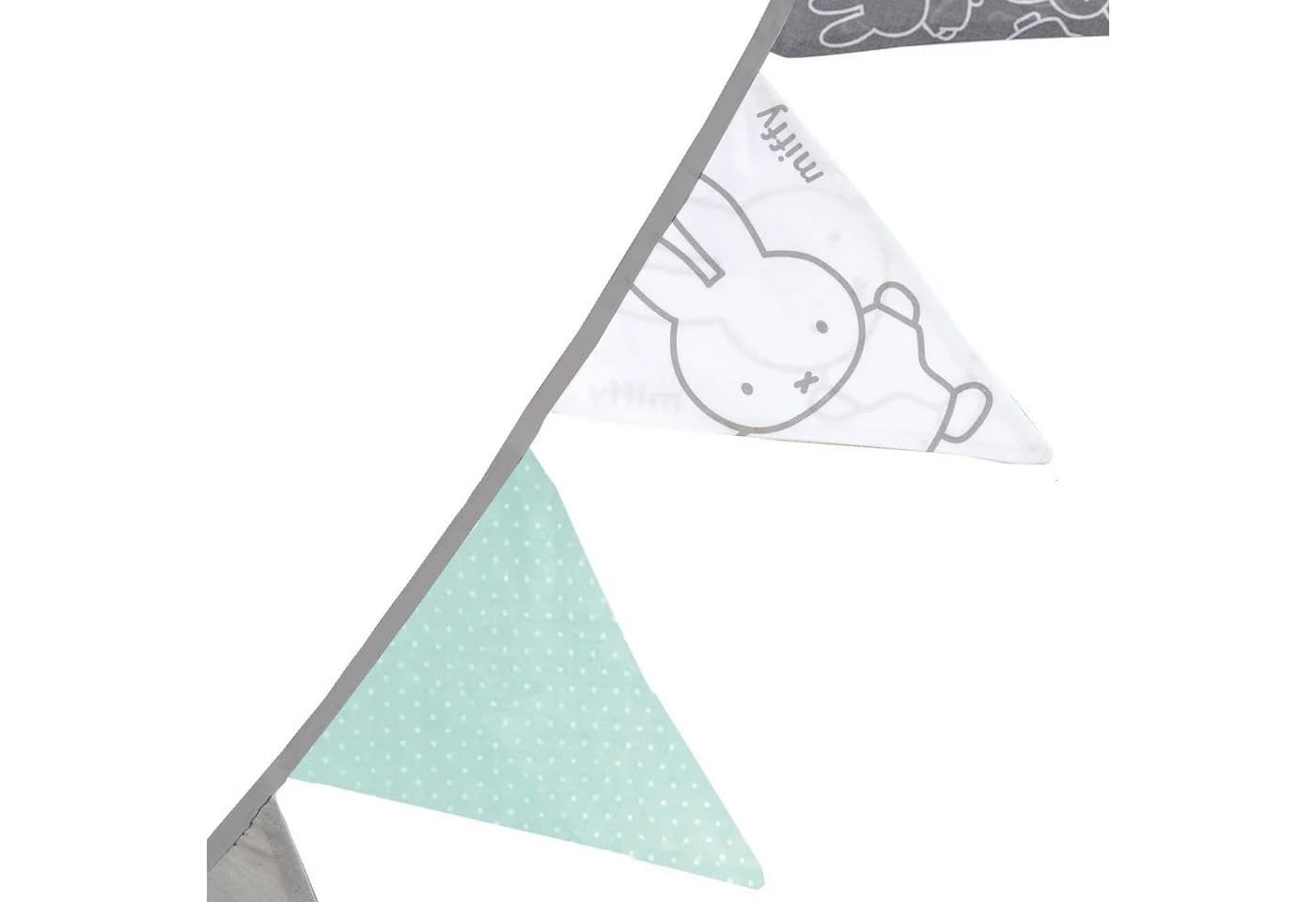 roba® Wimpelkette 12 Wimpel blau 2m Kette 3m