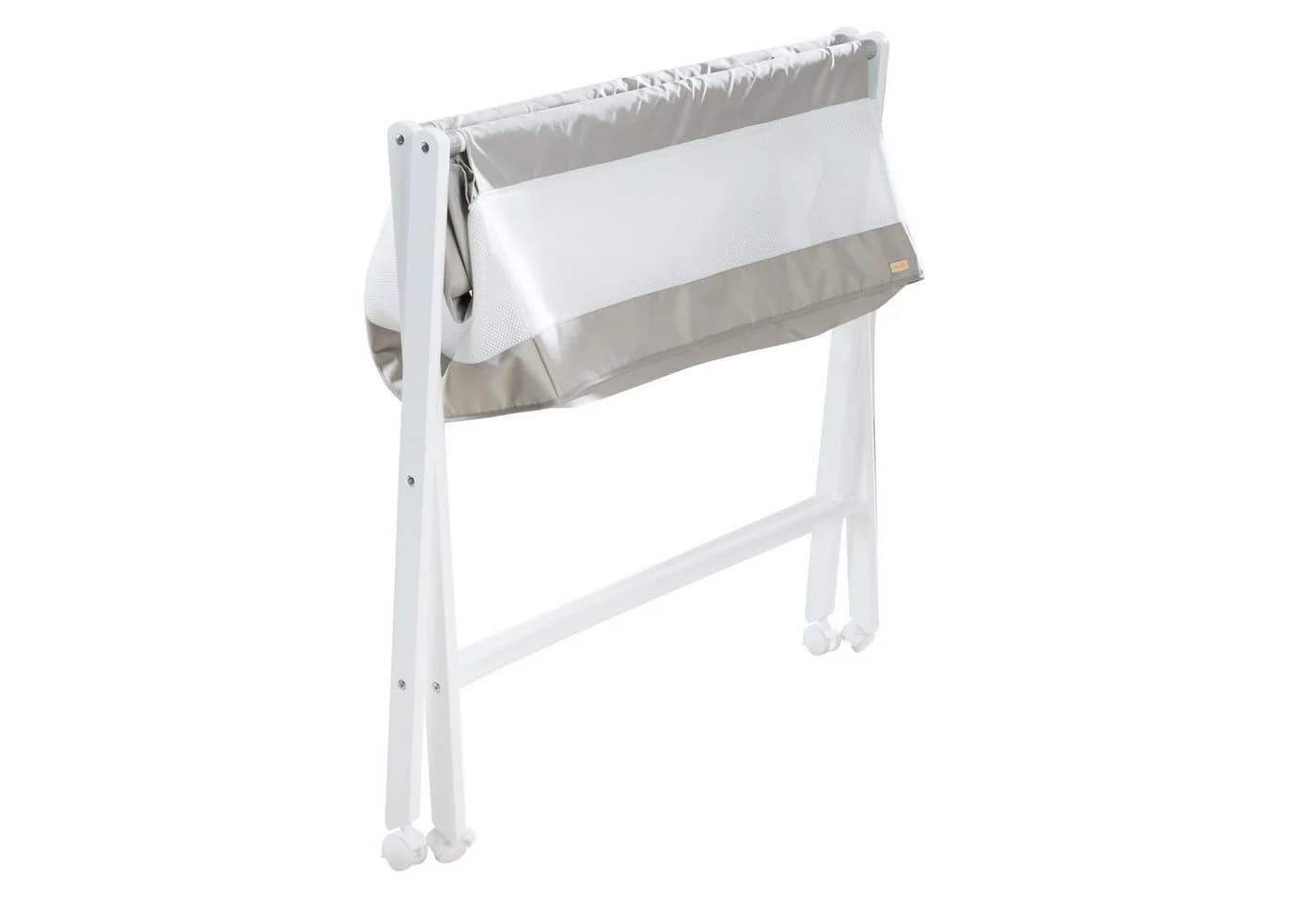 roba® Stubenbett klappbar, Canvas- & Mesh-Material, inkl. Rollen & Matratze