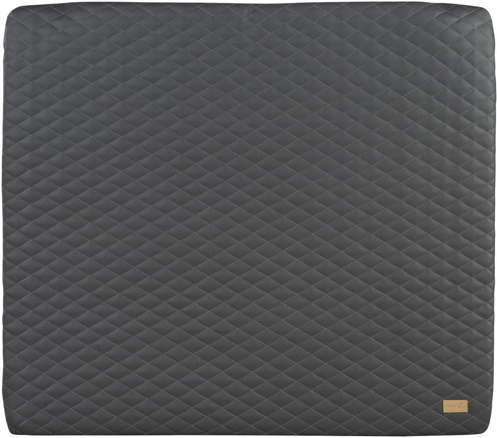 Wickelauflage ROBA Luxe Graphite Gesteppt PU-Beschichtung Polyestervlies
