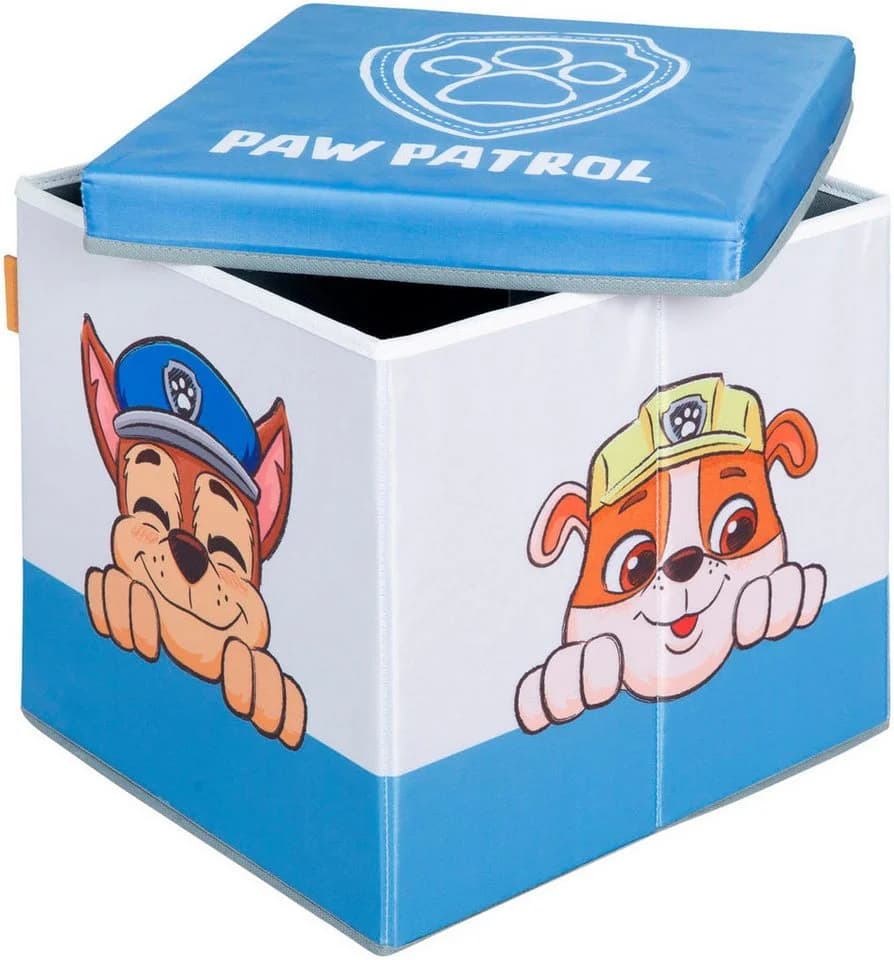 roba® Aufbewahrungsbox Paw Patrol Faltbar Sitzbox Bunt
