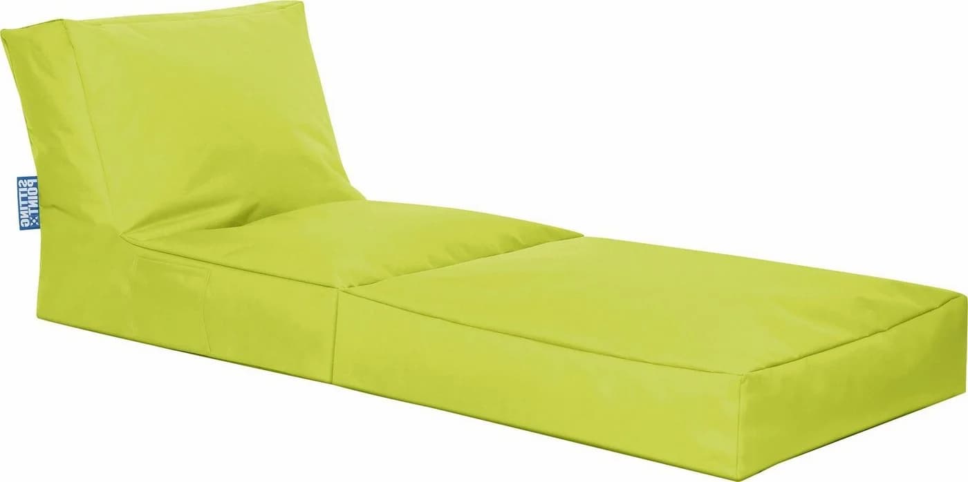 Sitting Point Sitzsack Twist Scuba mit Liegefunktion Grün