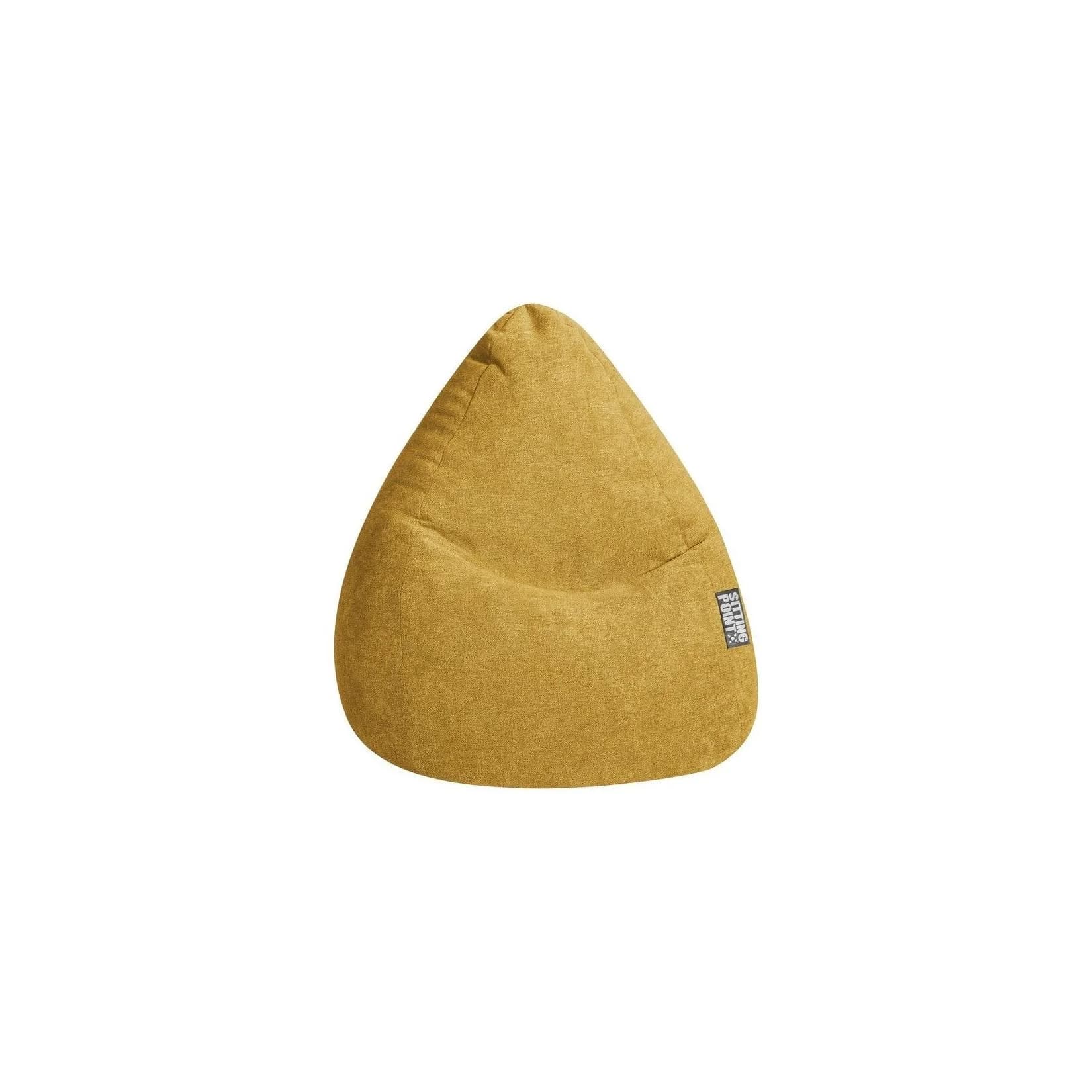 SITTING POINT Beanbag ALFA XL Senf - XXL Bequemer Sitzsack