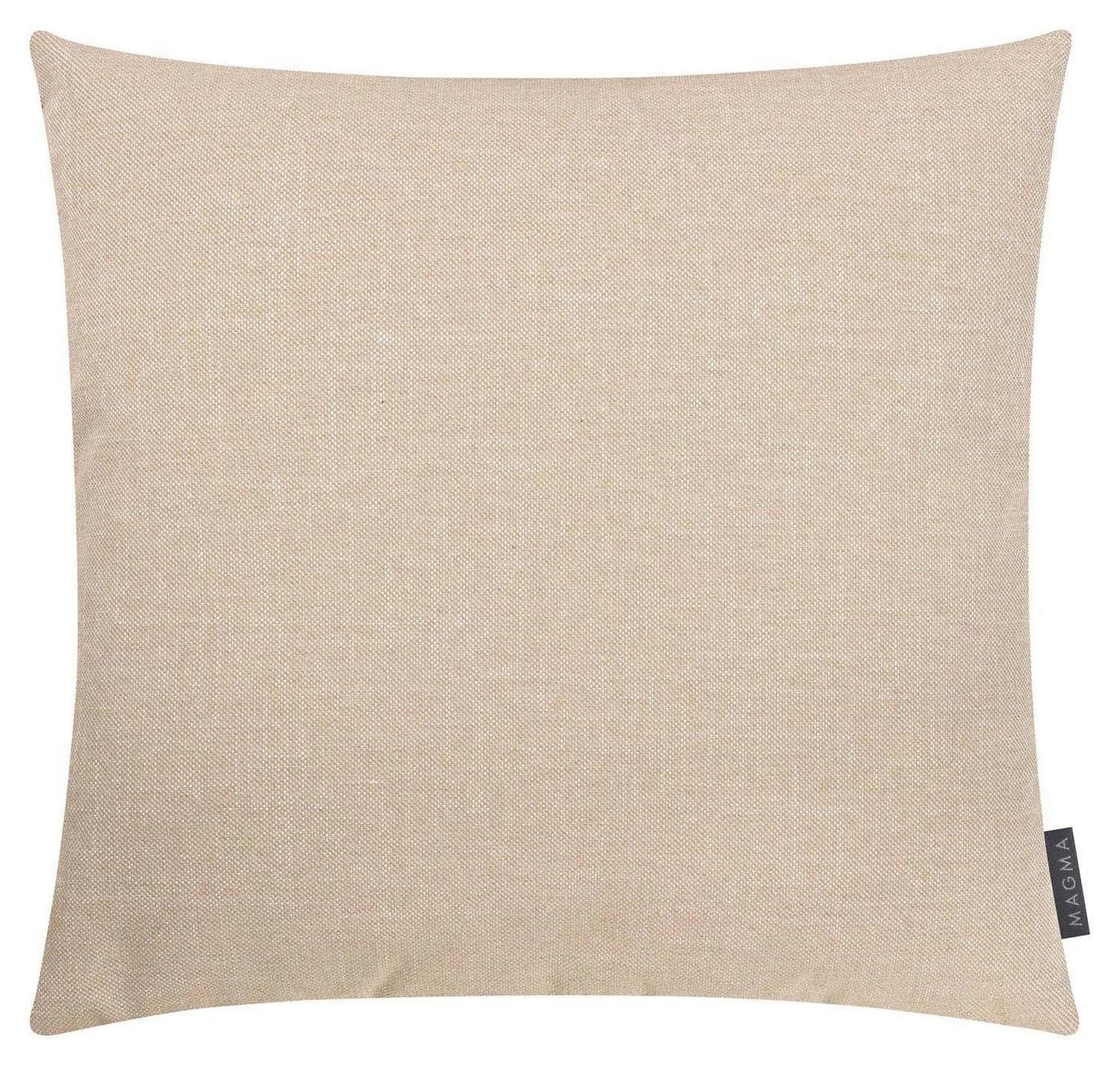 Magma Heimtex Kissenhülle RIVA Beige Muster 50x50 cm