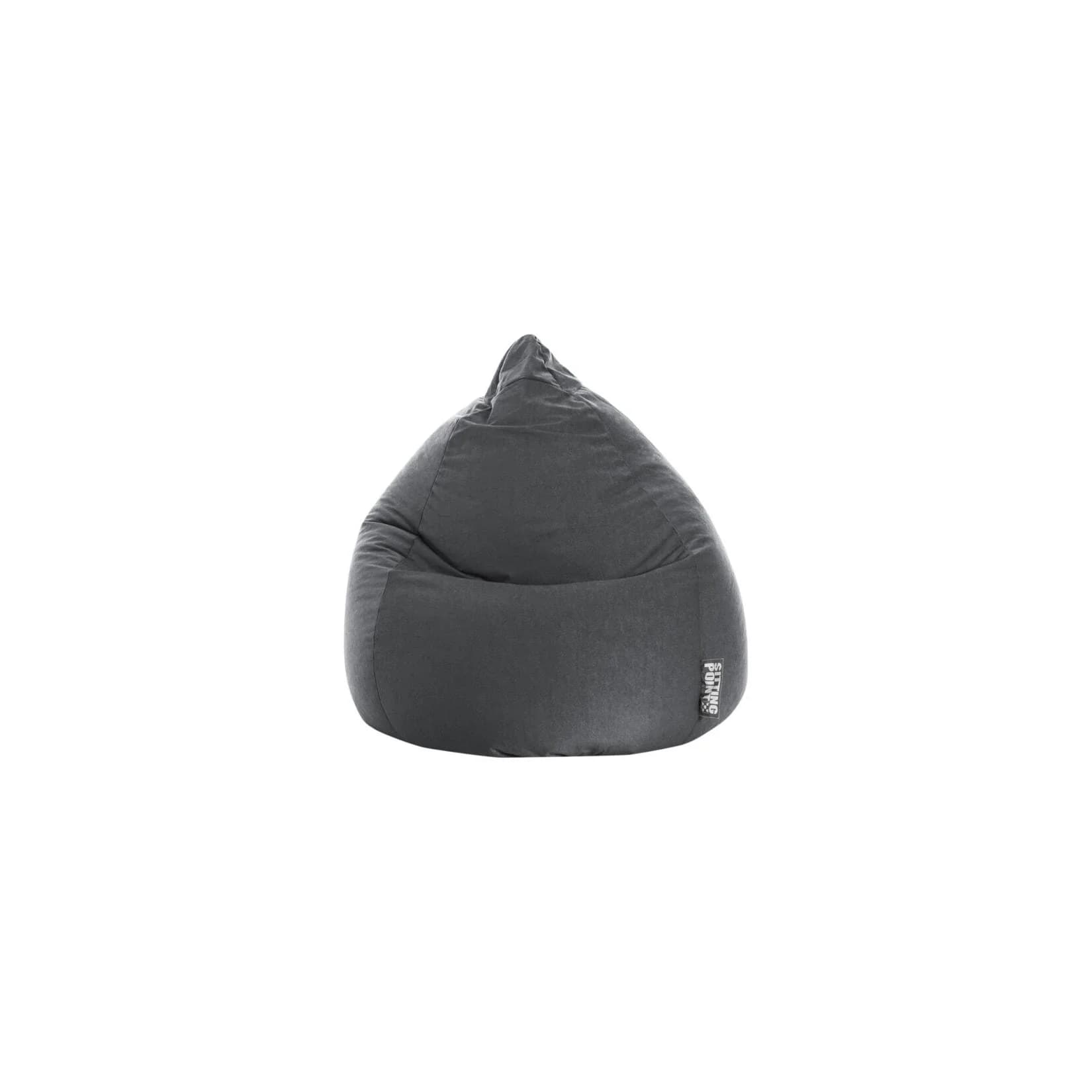 Sitting Point Sitzsack Easy XL Anthrazit Polyester