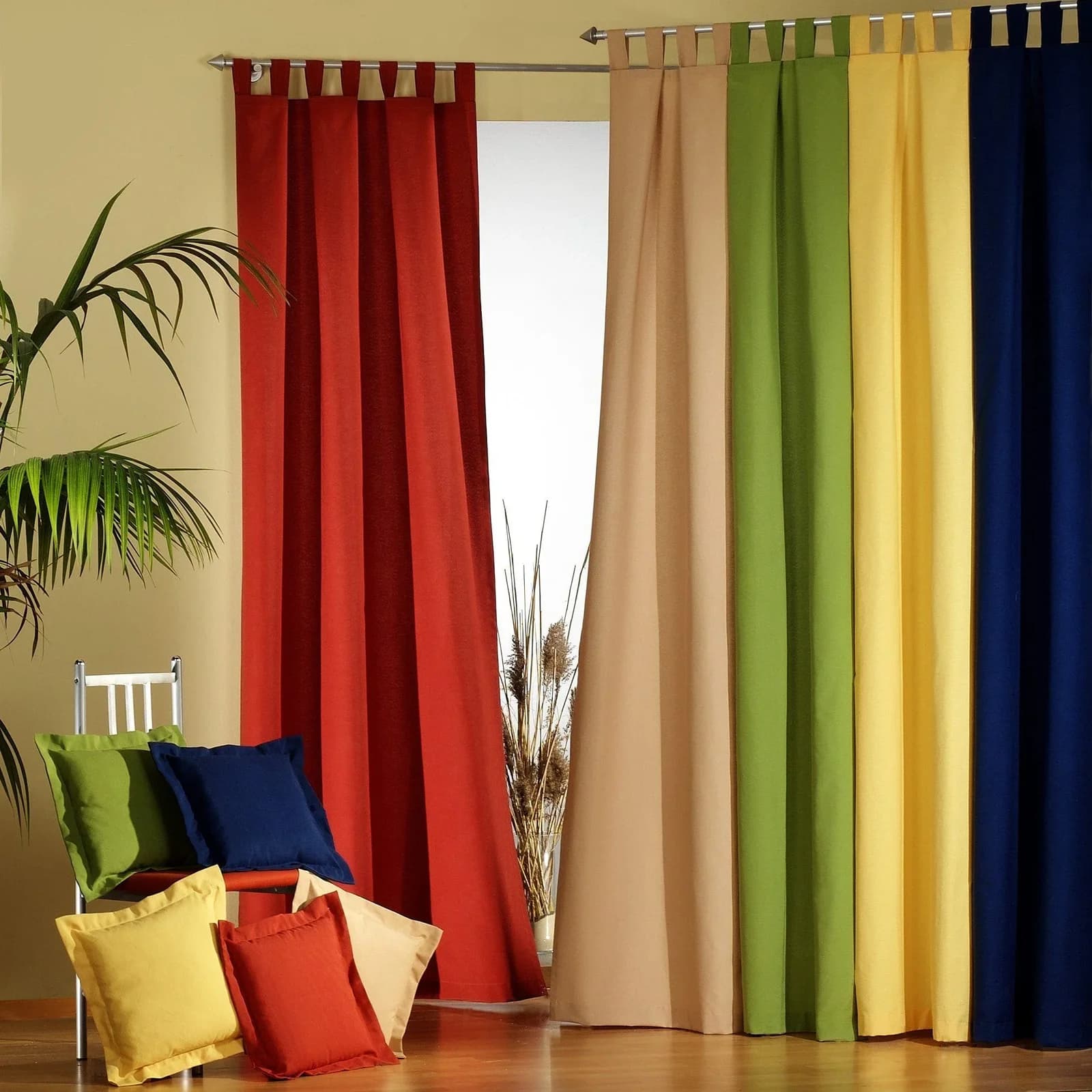 Weckbrodt Gardine Sento Himbeere Blickdicht Baumwolle Polyester