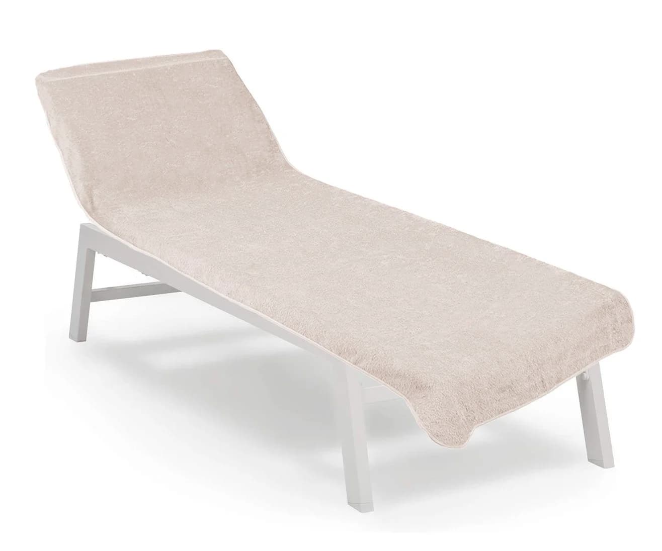 heimtexland Liegenauflage Liegestuhl Schonbezug Frottee Beige Typ 772