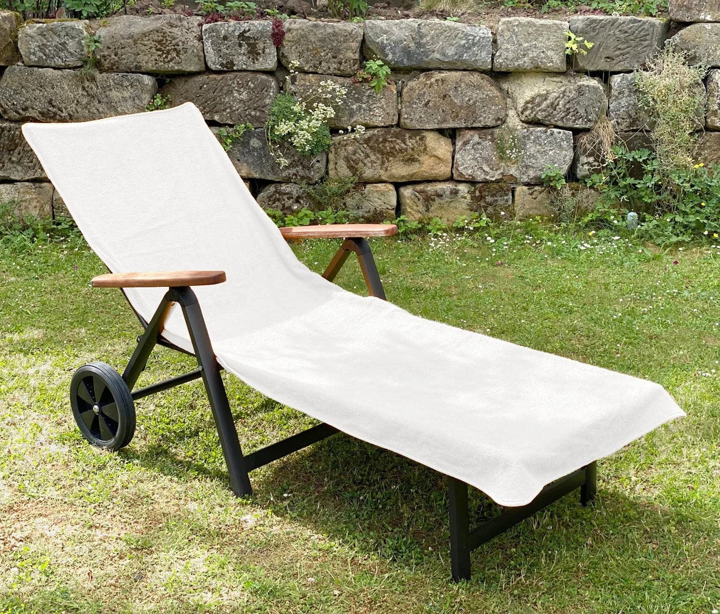 heimtexland Liegenauflage Frottee Beige Typ 772