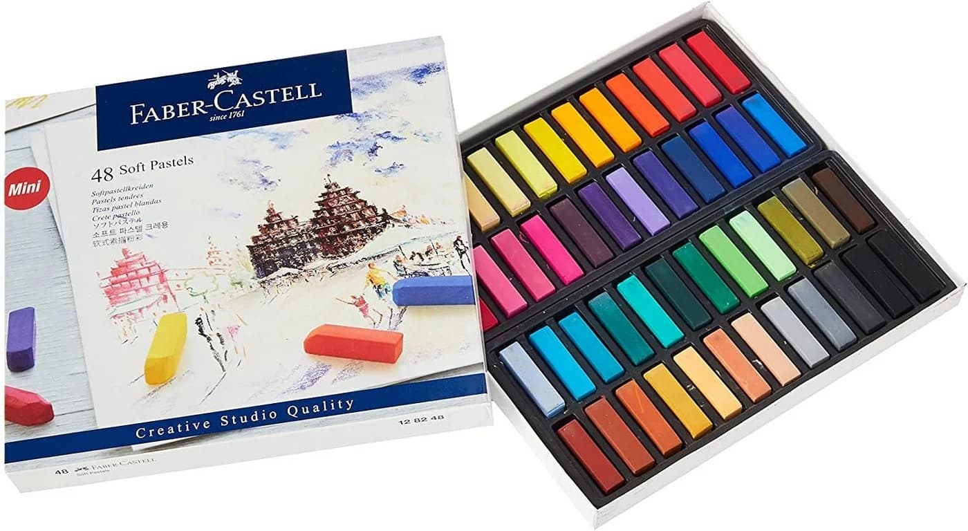 Faber-Castell Kreativset Softpastellkreiden Mini 48er Set