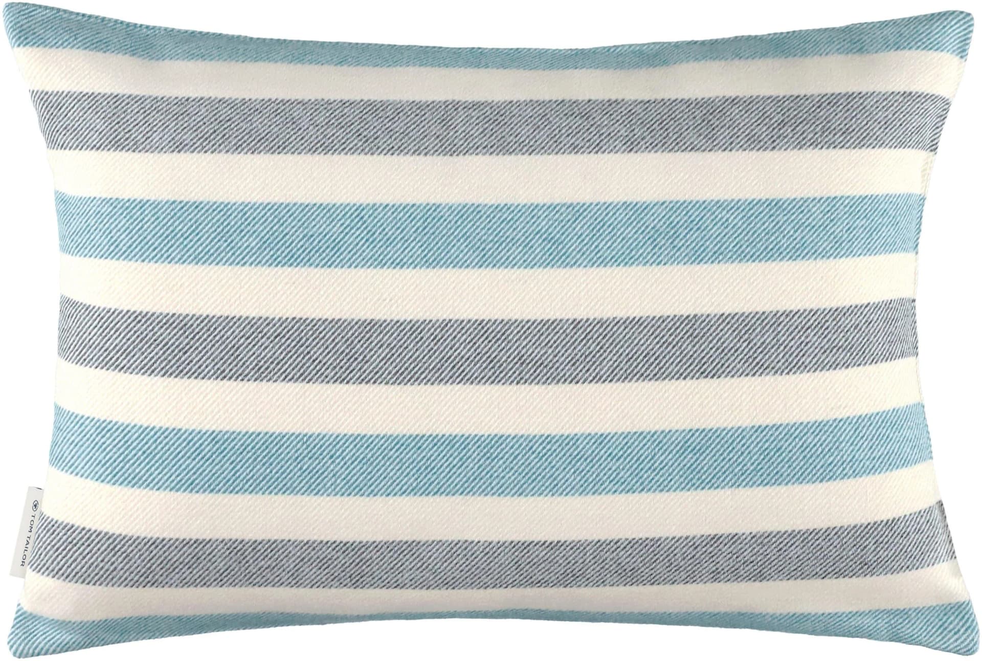 Tom Tailor Kissenhülle Rover Blau Gestreift