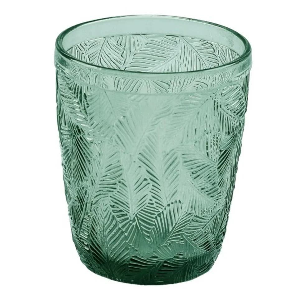 axentia Trinkglas Ray Grün Glas ca. 300 ml