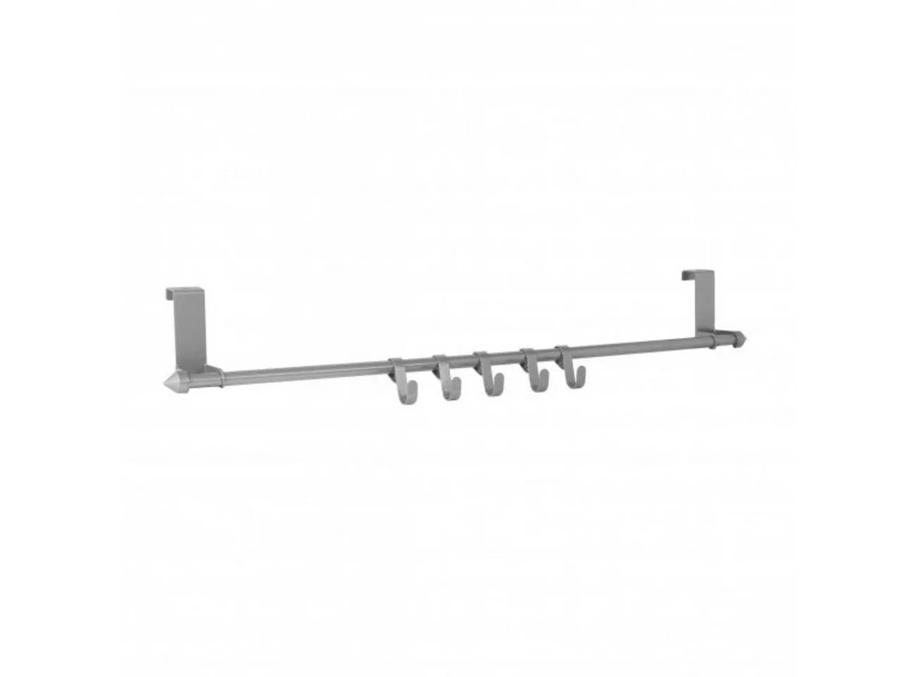 Axentia Türgarderobe 5 Haken Silber