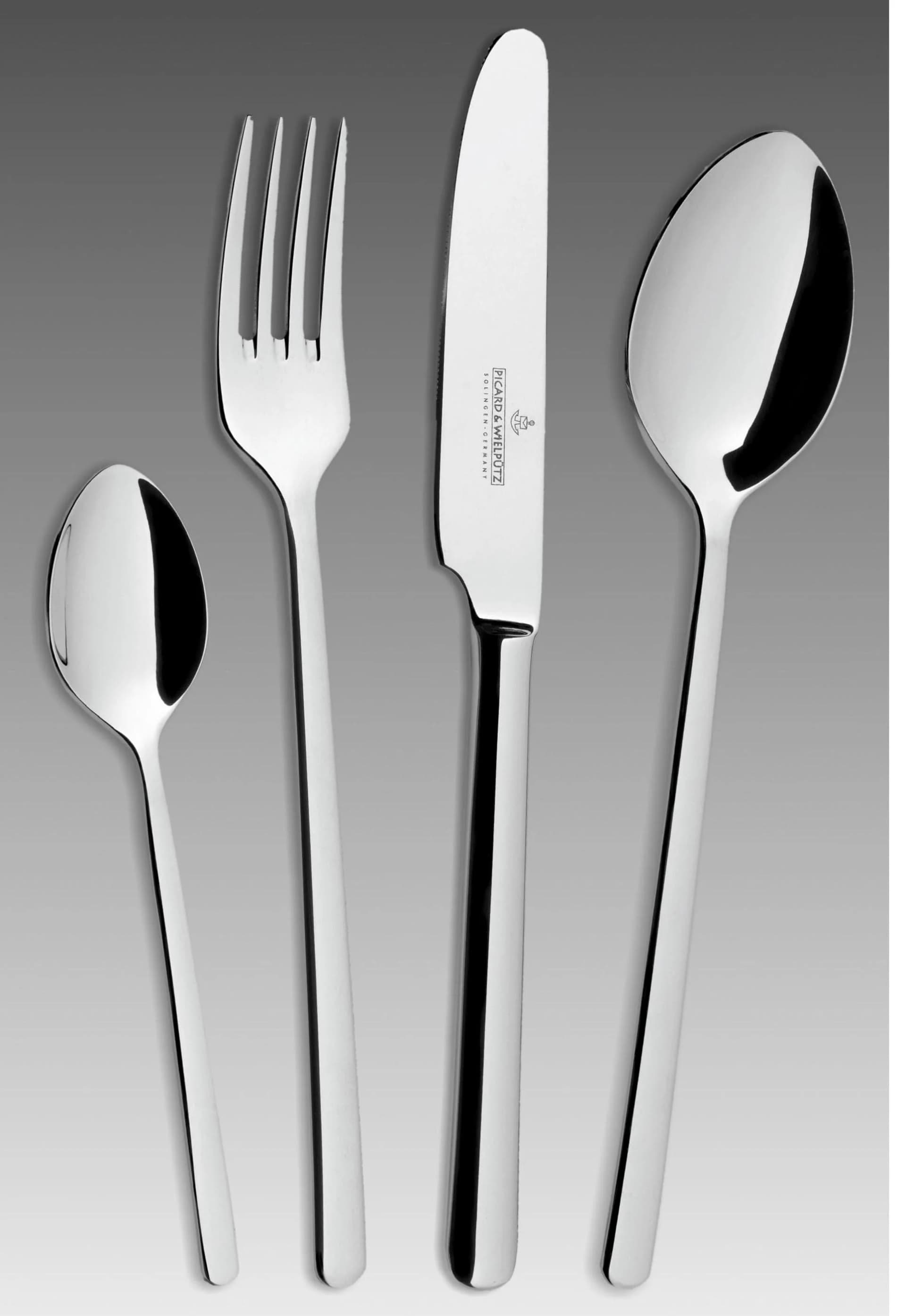Besteck-Set VENTURA Silber Chromnickelstahl 18/10 30-tlg. Picard & Wielpütz Solingen