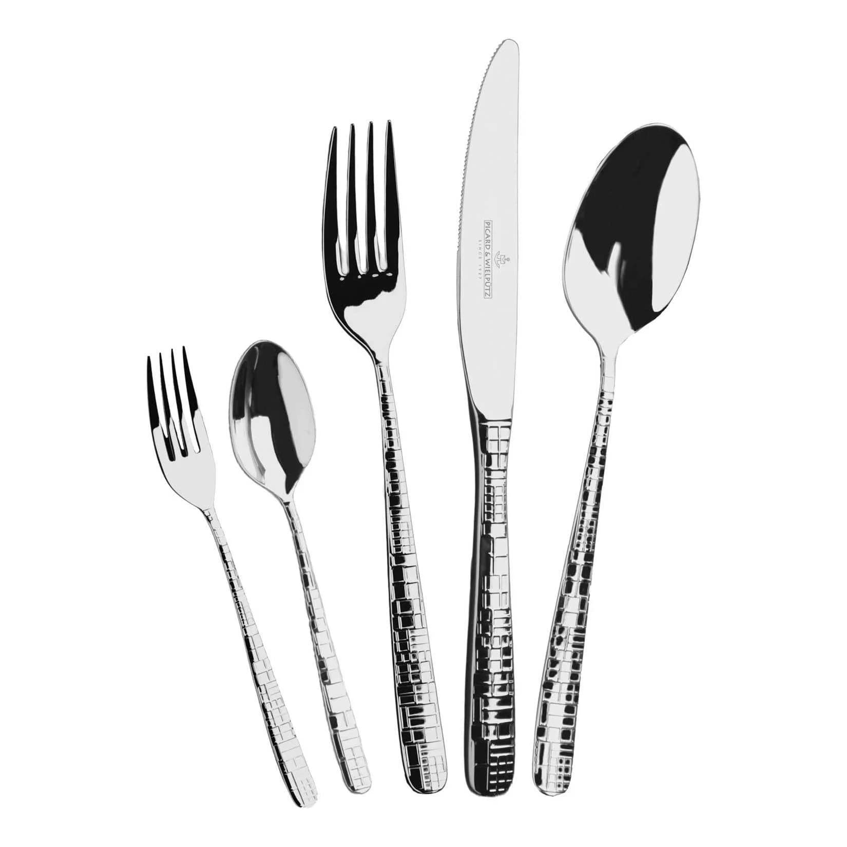 Picard & Wielpütz Tafelbesteck Frame 30er Set Silber
