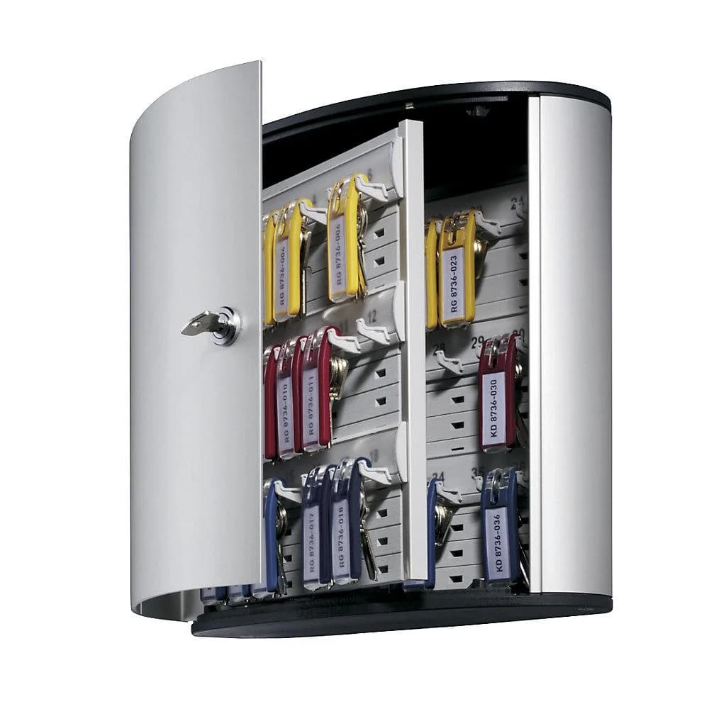 Durable Schlüsselkasten KEYBOX 36 Schlüssel Aluminium Metallic Silber