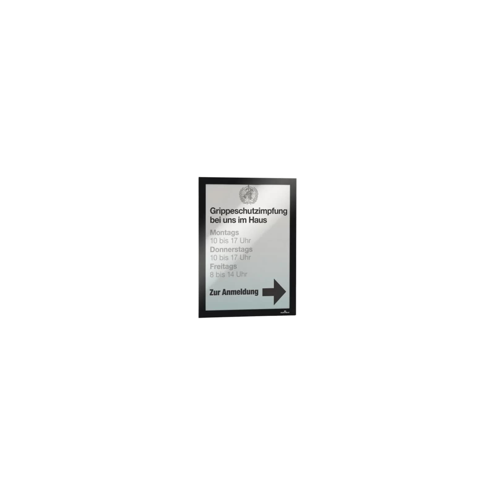 Durable Magnetrahmen DURAFRAME A4 Schwarz
