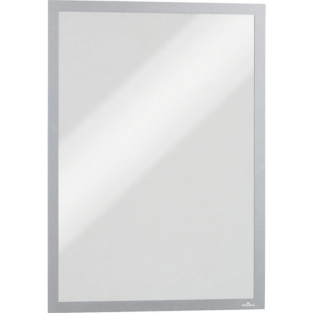 Durable Magnetrahmen Silber A4 Magnetisch