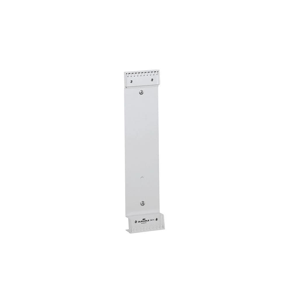 Durable Wandhalter für 10 DIN A4 Sichttafeln Stahlblech
