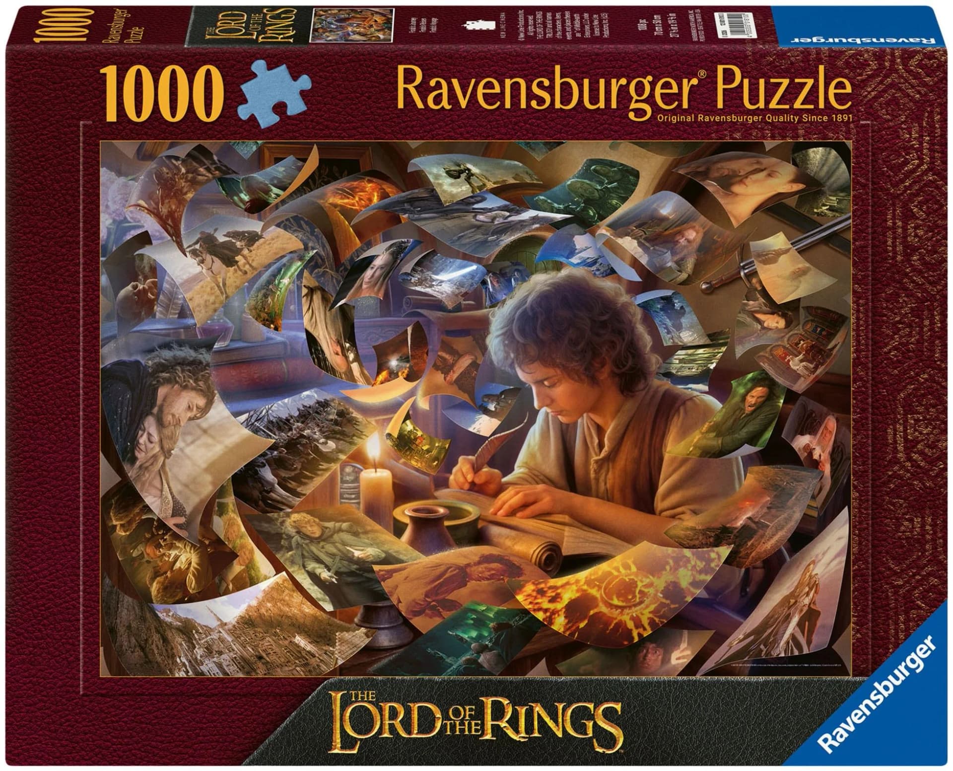 Ravensburger Puzzle "Frodo's Reise" 1000 Teile Bunt