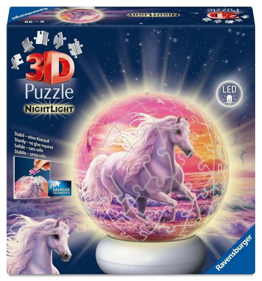 Ravensburger Puzzleball Nachtlicht 72 Puzzleteile beleuchtet