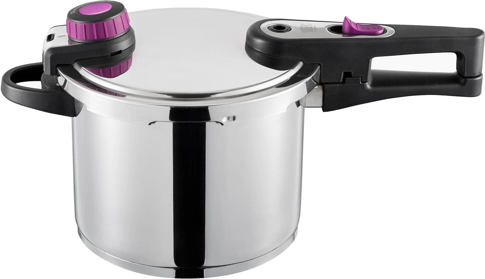GSW Schnellkochtopf System Plus Silber Edelstahl 6 L Induktion