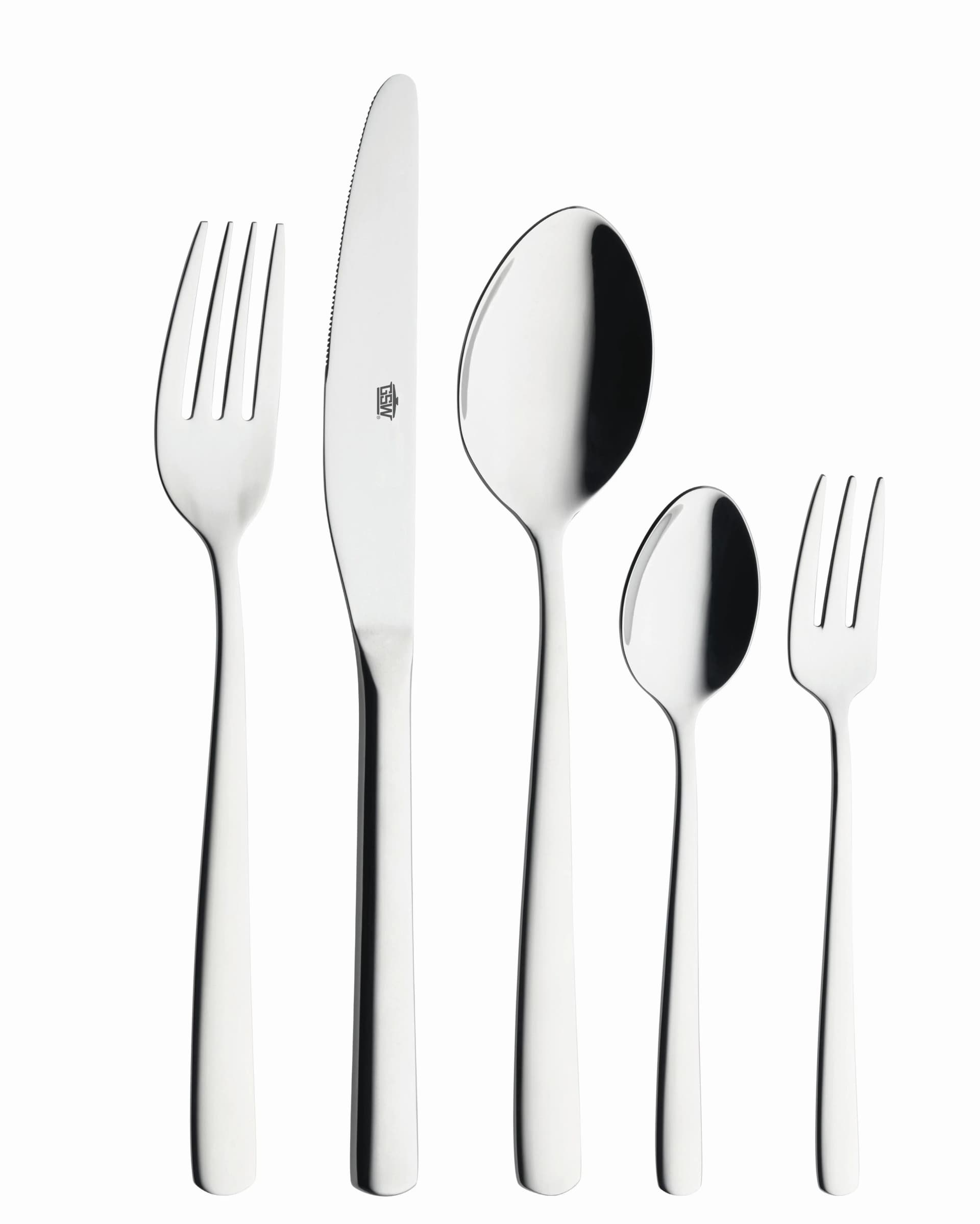 GSW Besteck-Set 30-tlg. Silber Edelstahl 18/10