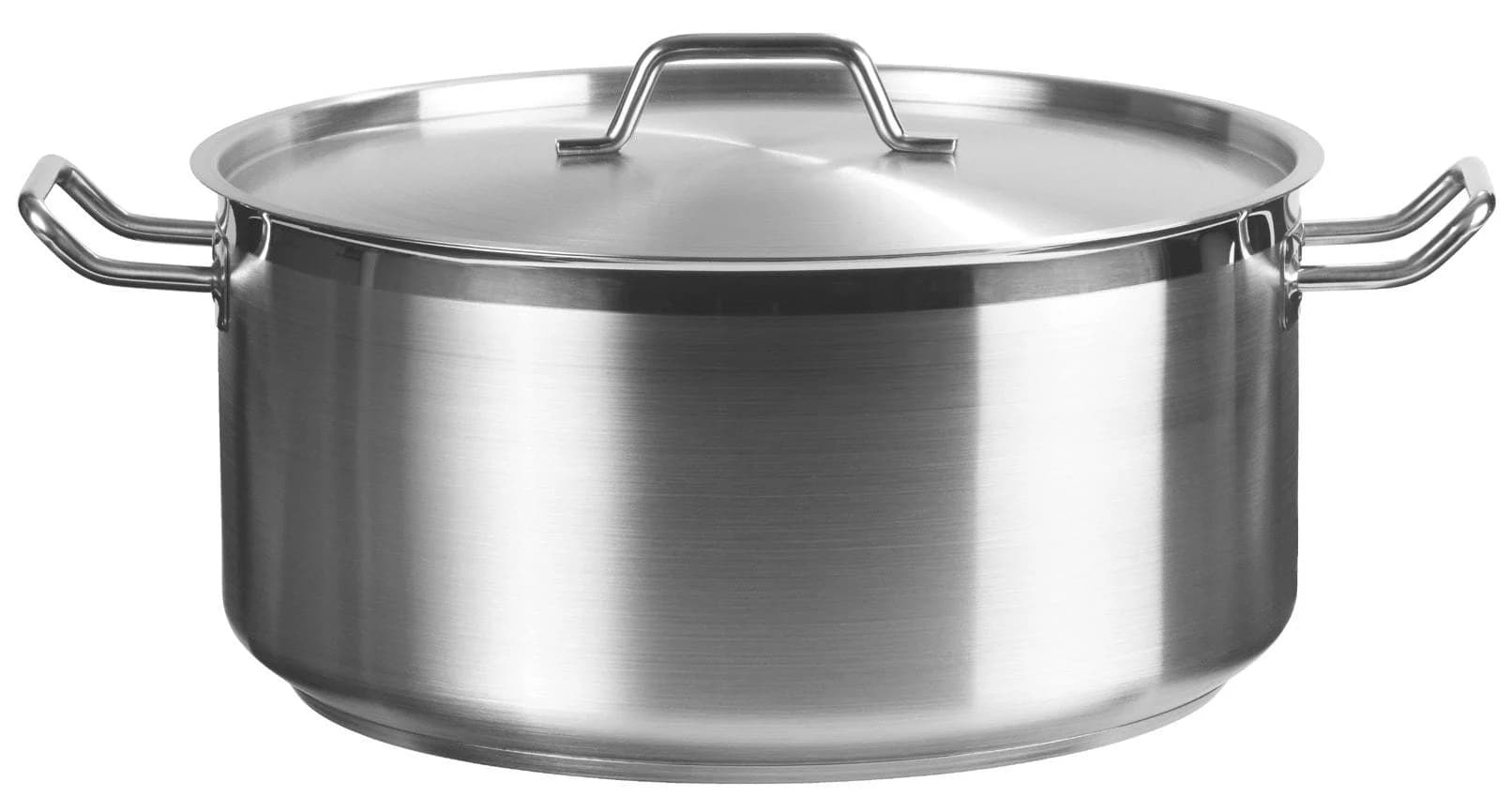 GSW Bratentopf Le Chef Edelstahl 18/10 Silber 17,5 L