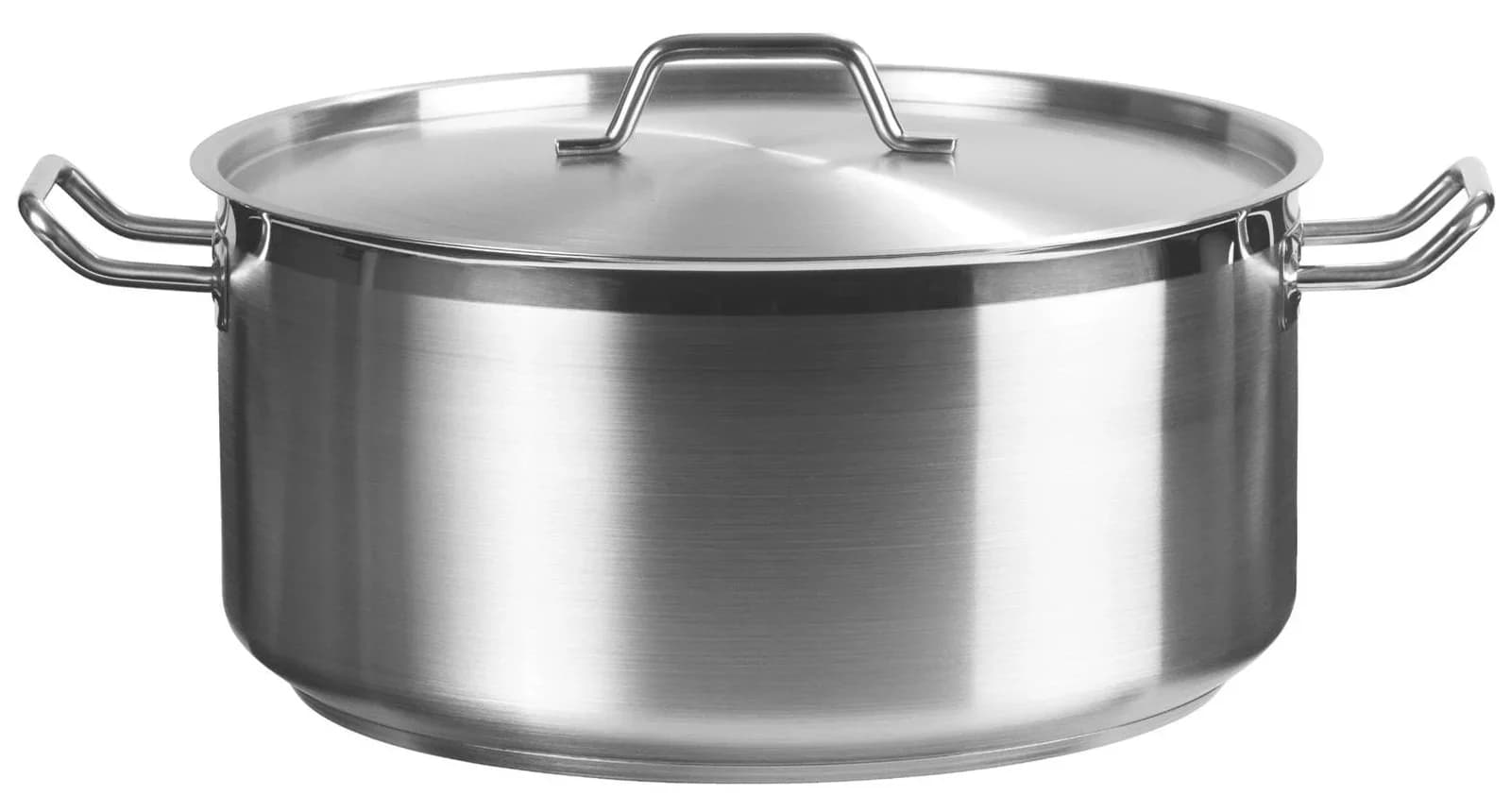 GSW Bratentopf Le Chef Edelstahl 18/10 24L Silber