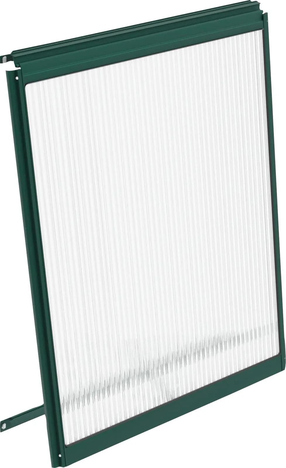 Vitavia Gewächshausfenster Smaragdgrün Aluminium 6 mm