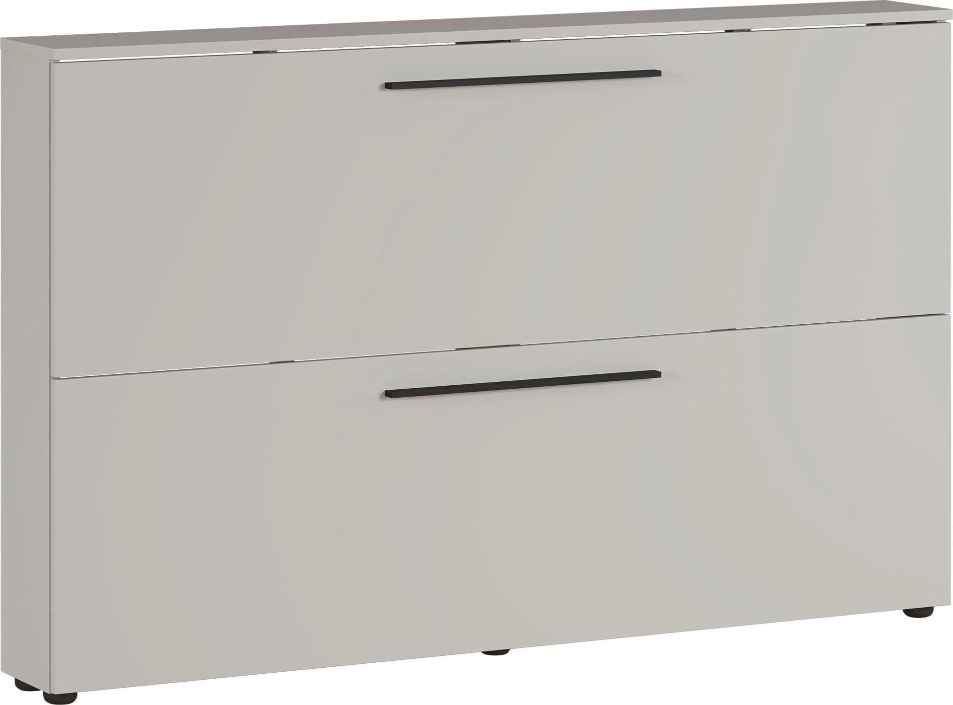 Germania GW-Utah Schuhschrank Grau Kaschmir 2 Klappen
