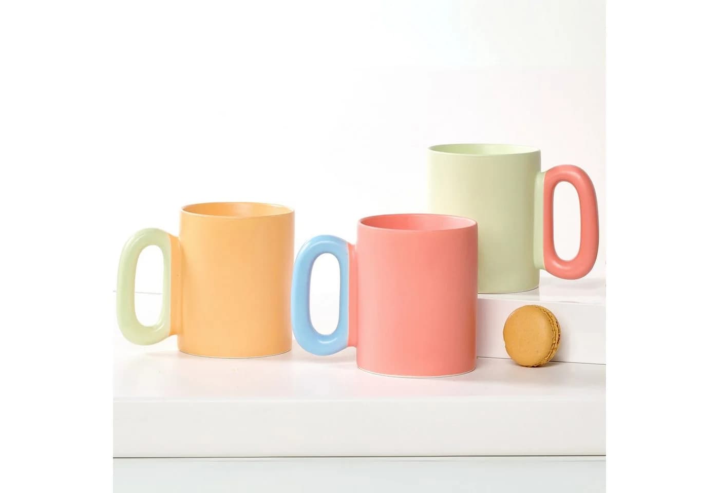 Ritzenhoff & Breker Becher Spring 3er-Set Bunt Porzellan