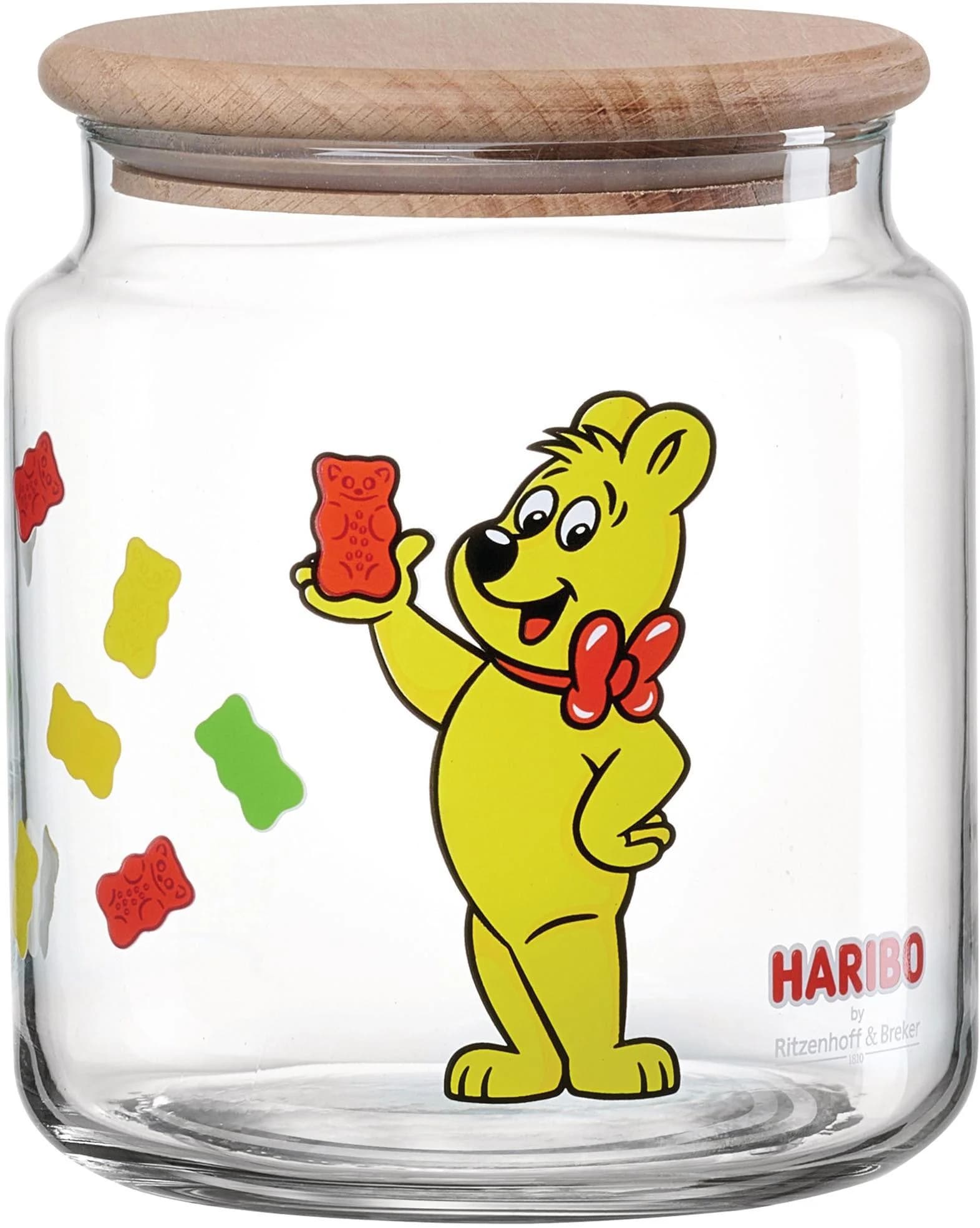 Ritzenhoff & Breker Vorratsglas HARIBO Allover 1,1 Liter Bunt